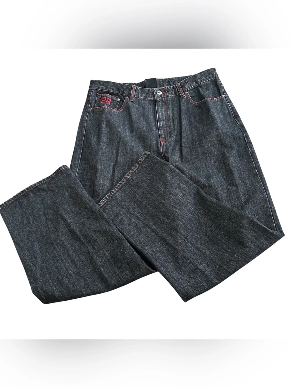 NWT Awake NY x Nike Jordan Loose Fit Black Denim Jeans Men’s 34 X 34